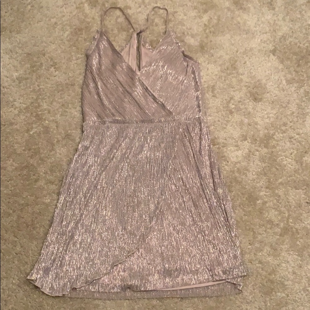 Metallic dress